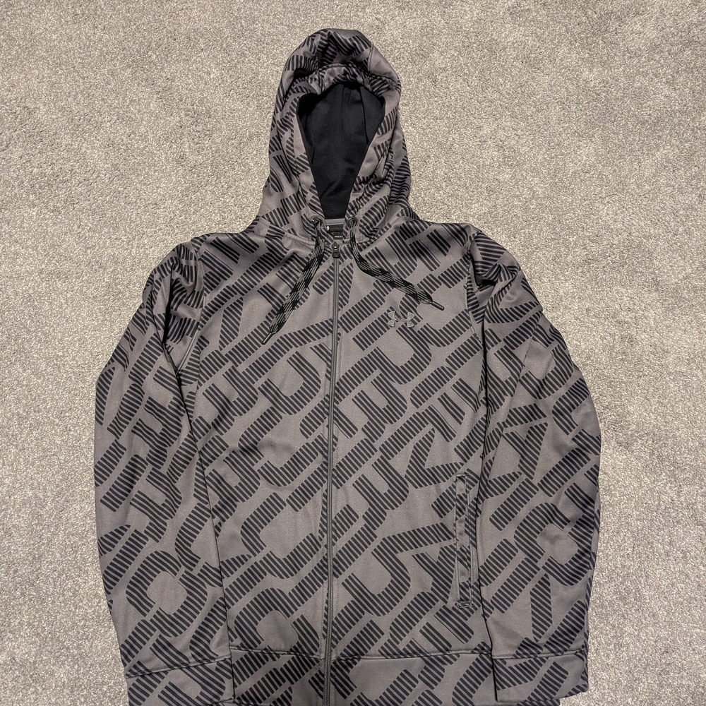 Under Armour Long Sleeve Athletic Jacket With Hood Size Medium